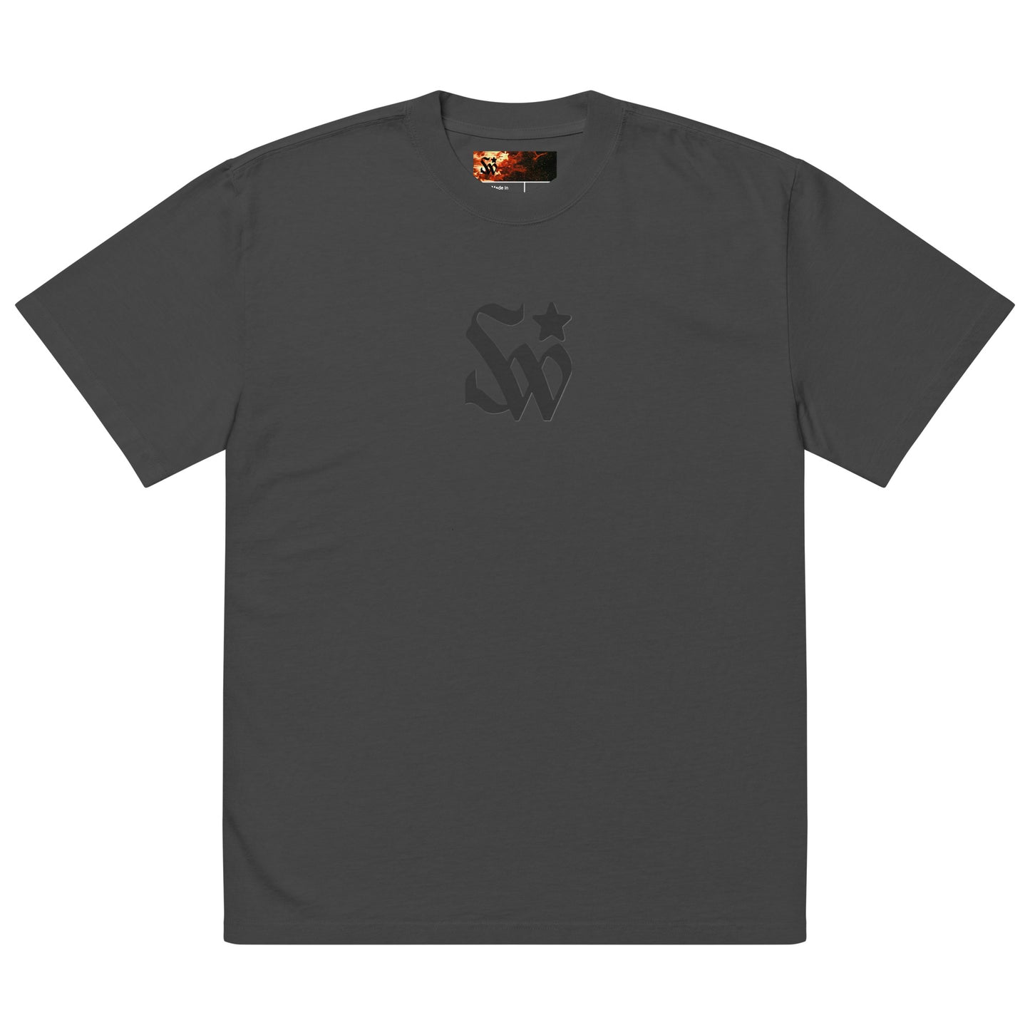 Welcome to the club SWS Oversized faded t-shirt